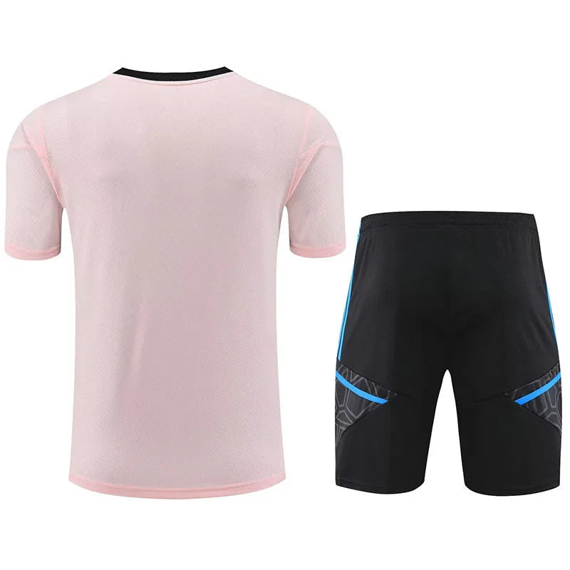 Manchester United Short Sleeve Set Pink/Black 2023-24