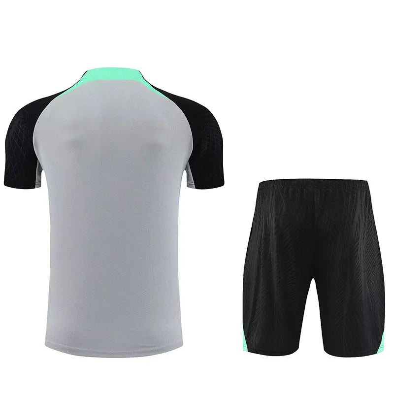 Liverpool Short Sleeve Set White/Black 2022-23