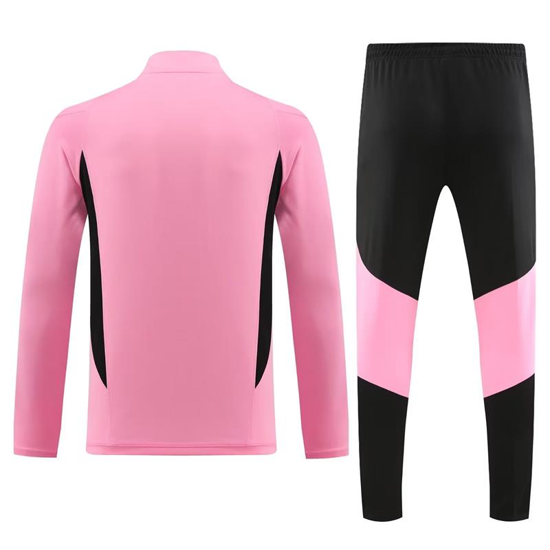 Inter Miami Long Sleeve Zipped Tracksuit Pink/Black 2023-24