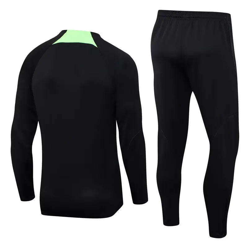 Liverpool Tracksuit Black/Green 2022-23