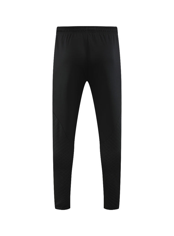 PSG Paris Saint German Long Sleeve Tracksuit Grey/Black 2022-23