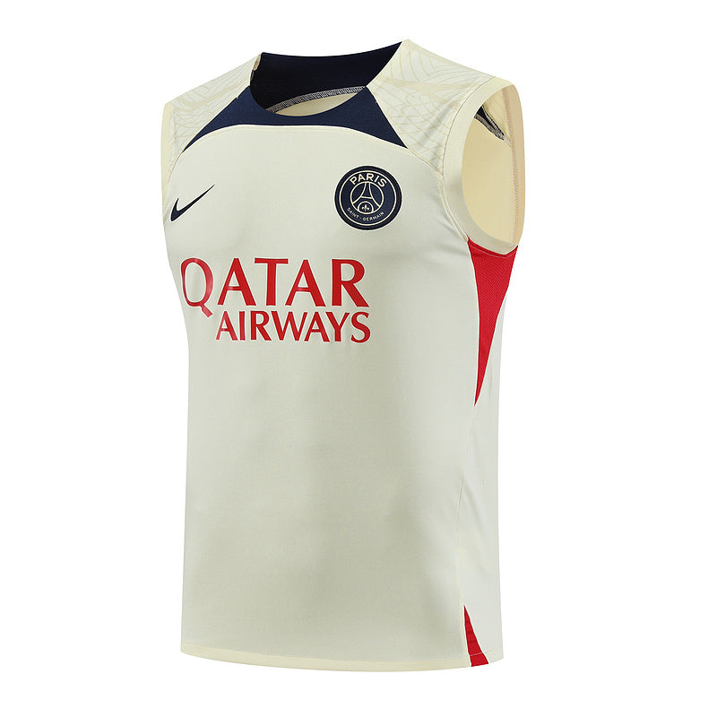 PSG Paris Saint German Vest Set White/Navy/Red 2023-24