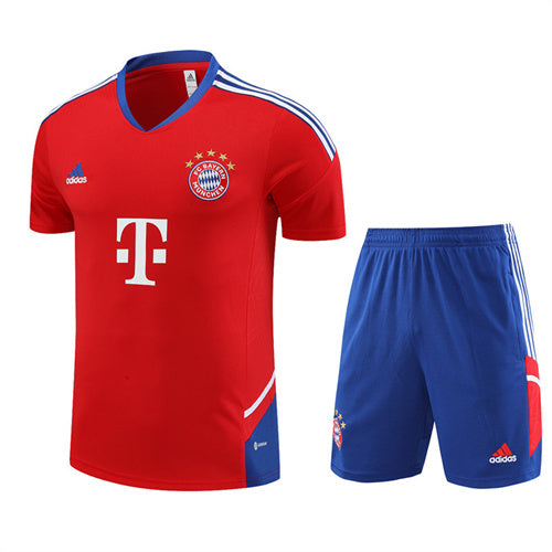 Bayern Munich Short Set Red/Blue 2022-23