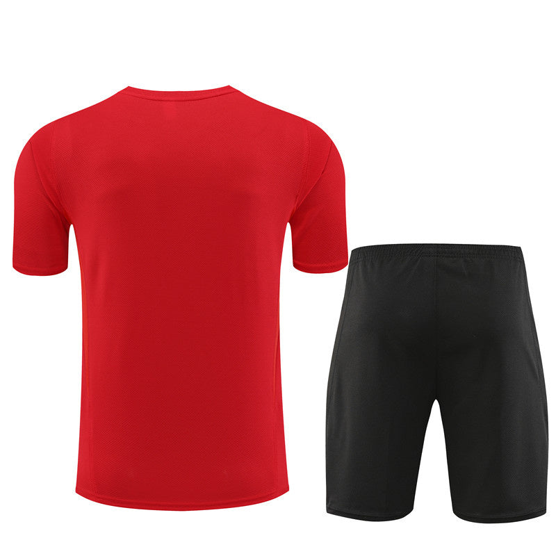 Arsenal Short Sleeve Set Red/Black 2023-24