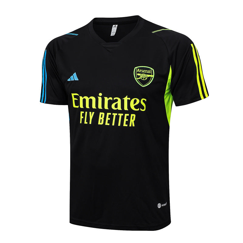 Arsenal Short Sleeve Set Black/Yellow 2023-24