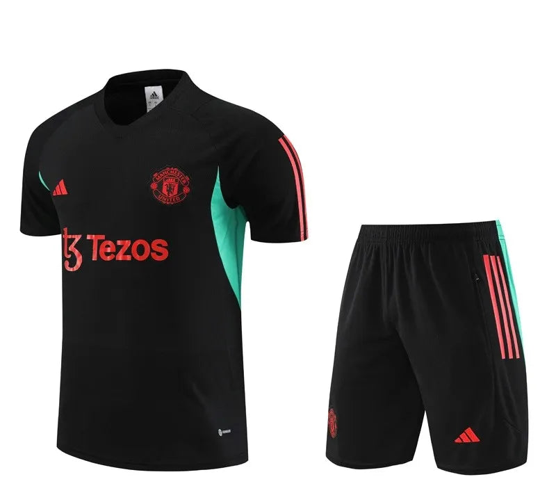 Liverpool Short Sleeve Set Black/Red 2023-24