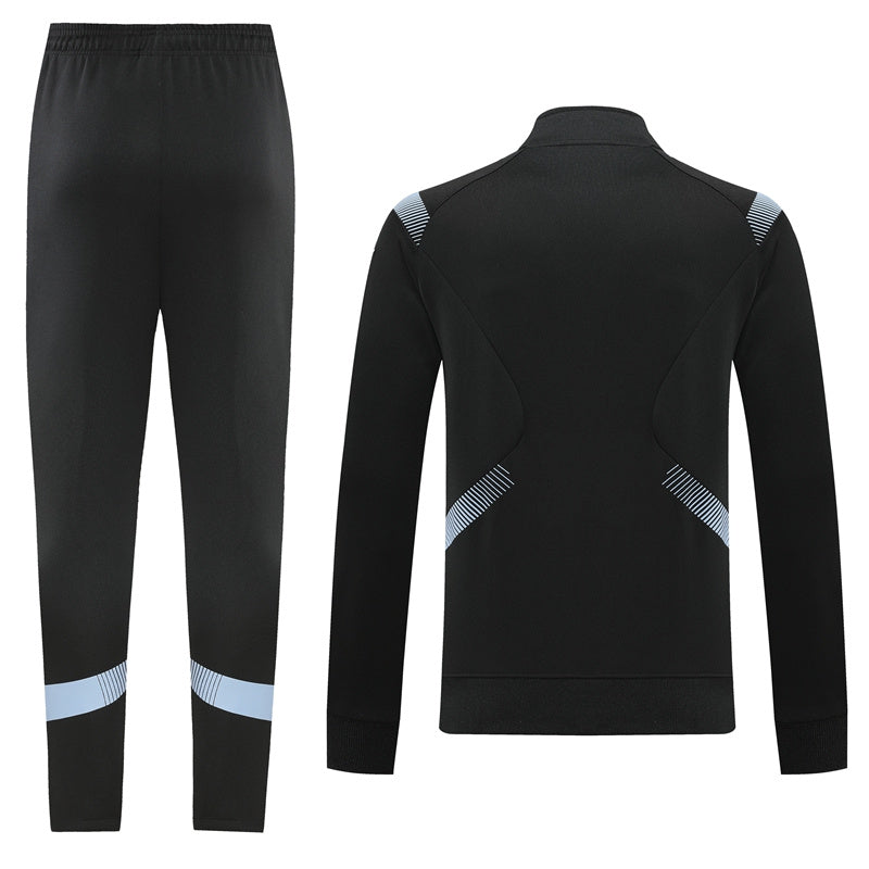 Dri-FIT Zipped Tracksuit Black/White