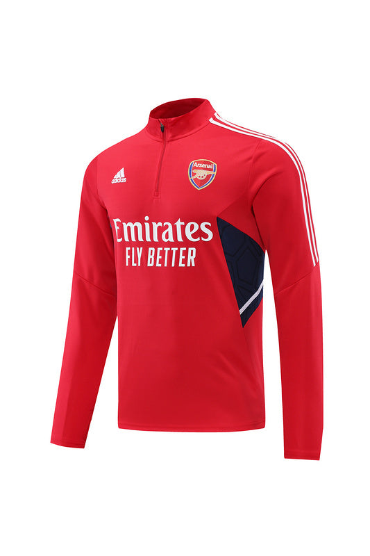 Arsenal Long Sleeve Tracksuit Red/Navy 2022-23