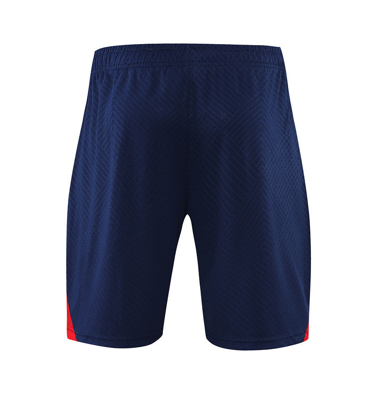 Barcelona Short Sleeve Set Cyan/Navy 2022-23