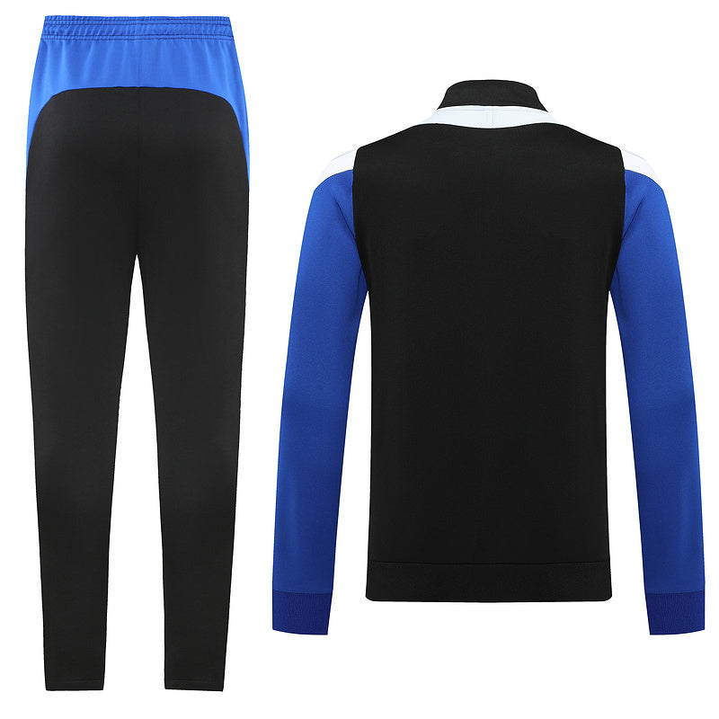 Dri-FIT Zipped Tracksuit Black/Blue/Light Blue