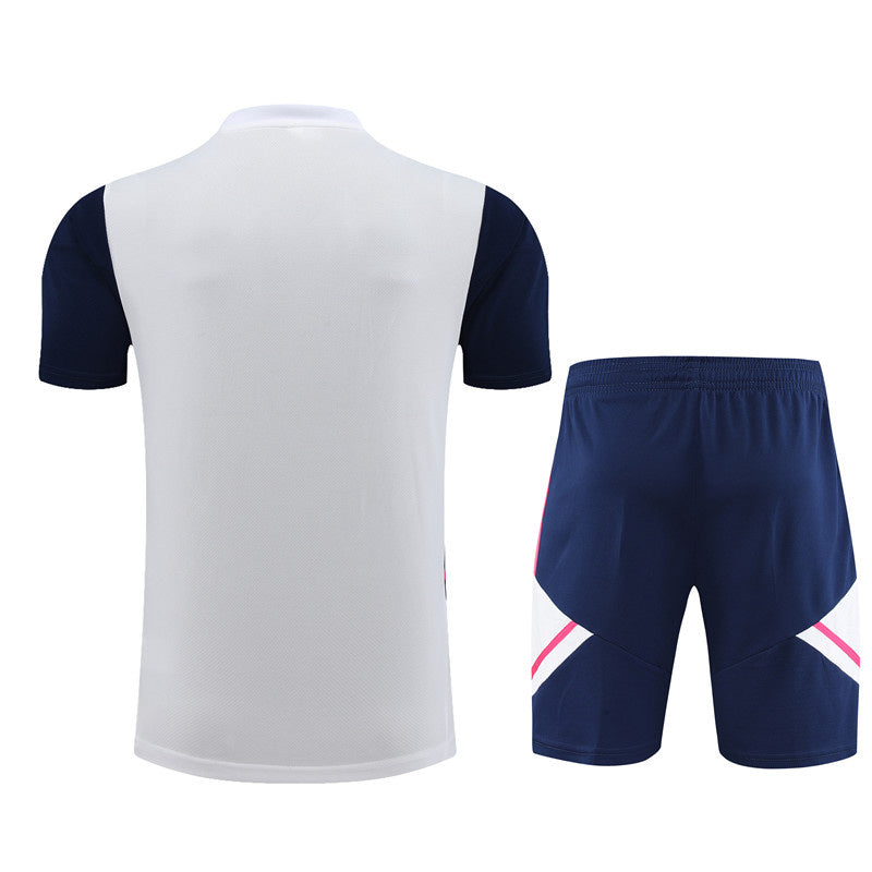 Arsenal Short Sleeve Set White/Navy/Pink 2022-23