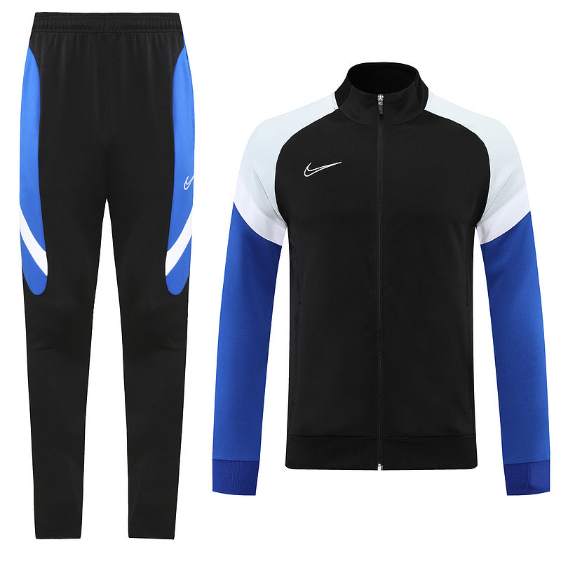 Dri-FIT Zipped Tracksuit Black/Blue/Light Blue
