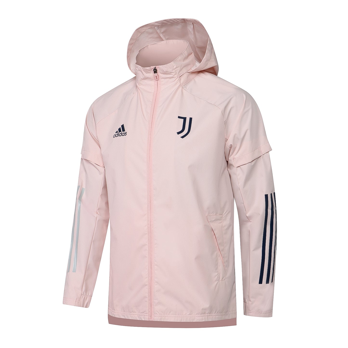 Juventus Windbreaker Jacket Tracksuit Pink/Black G084 2022-23