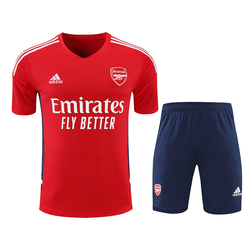 Arsenal Short Sleeve Set Red/Navy 2022-23