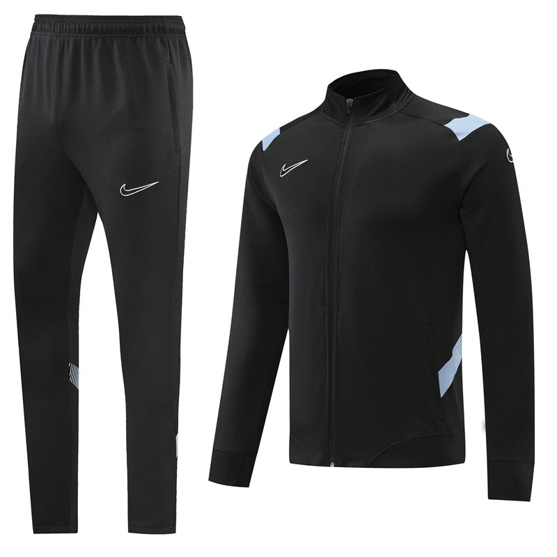 Dri-FIT Zipped Tracksuit Black/White