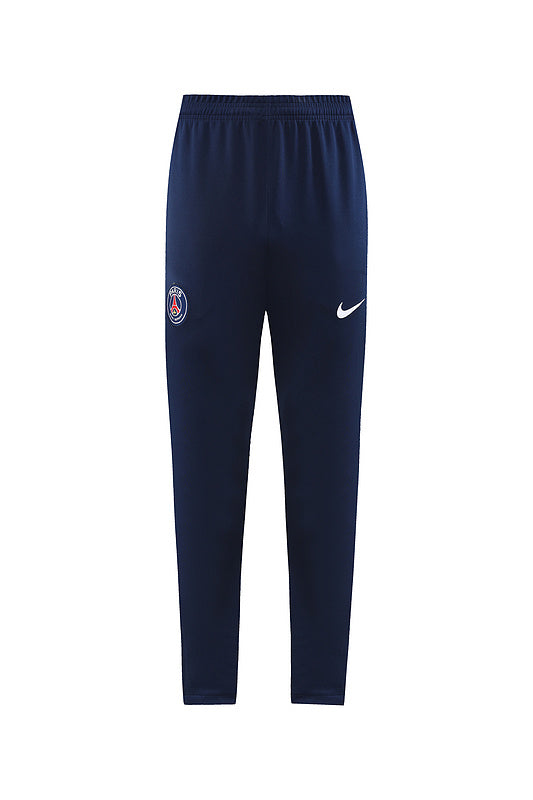 PSG Paris Saint German Long Sleeve Zipped Tracksuit White/Navy 2022-23