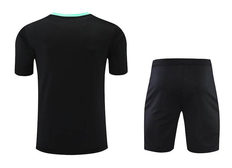 Arsenal Short Sleeve Set Black/Cyan 2022-23