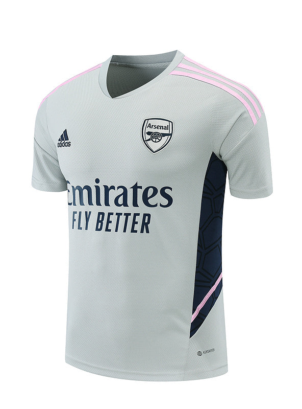 Arsenal Short Sleeve Set Grey/Navy/Pink 2022-23