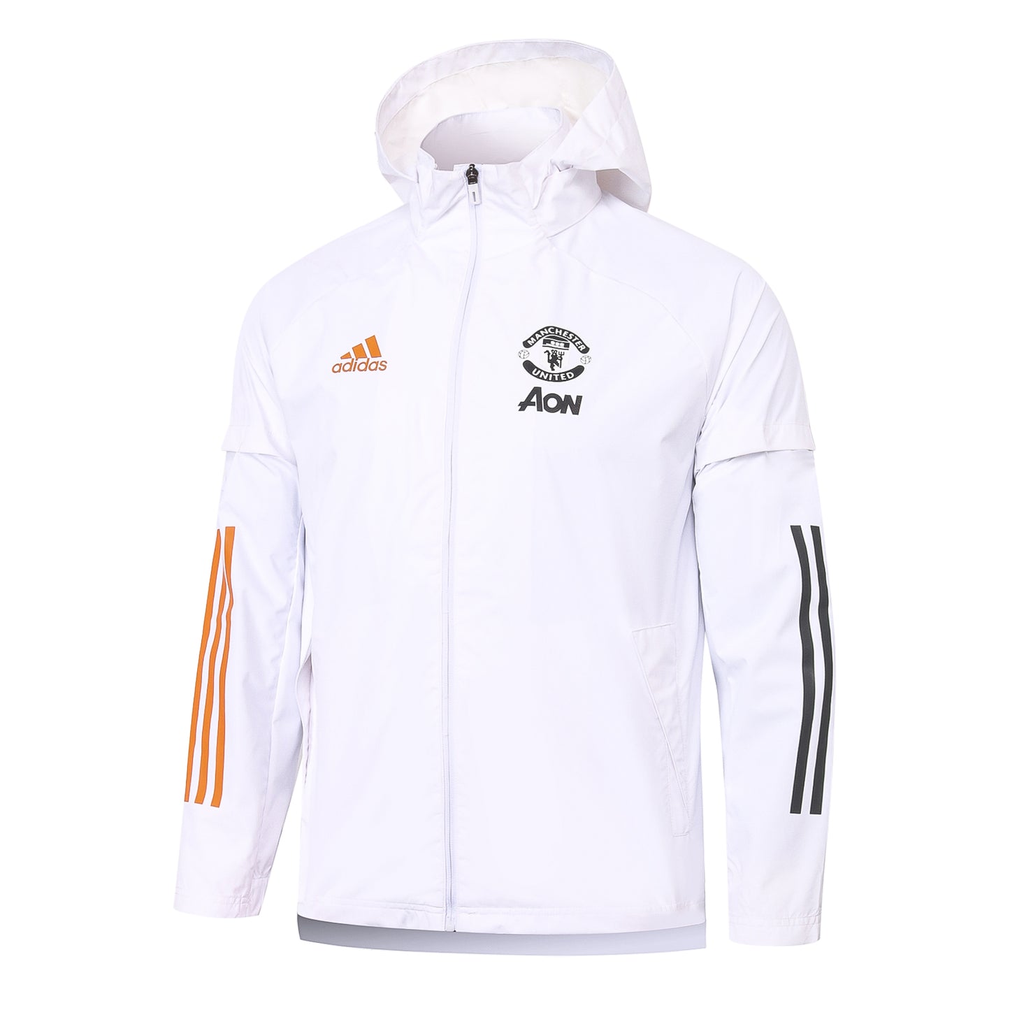 Manchester United Puffer Jacket Tracksuit White/Black G068 2022-23