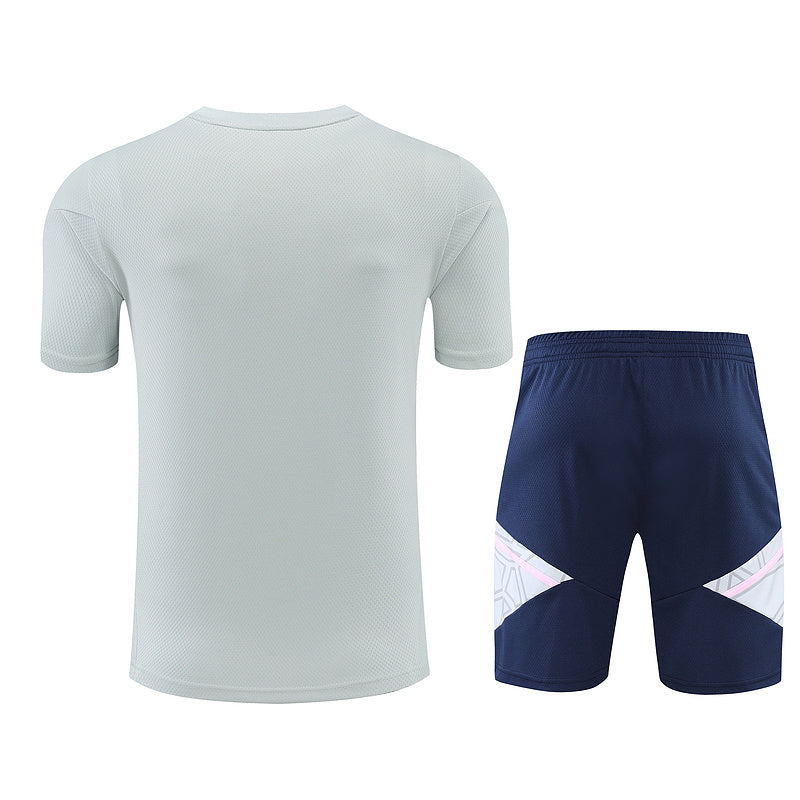 Arsenal Short Sleeve Set Grey/Navy/Pink 2022-23