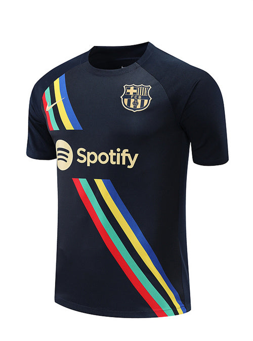 Barcelona Short Sleeve Set Striped 2022-23