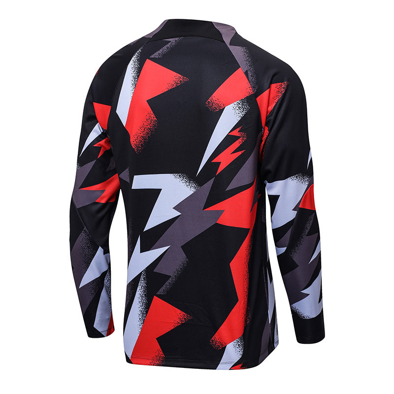 PSG Paris Saint German Long Sleeve Tracksuit Black/Red/White 2022-23